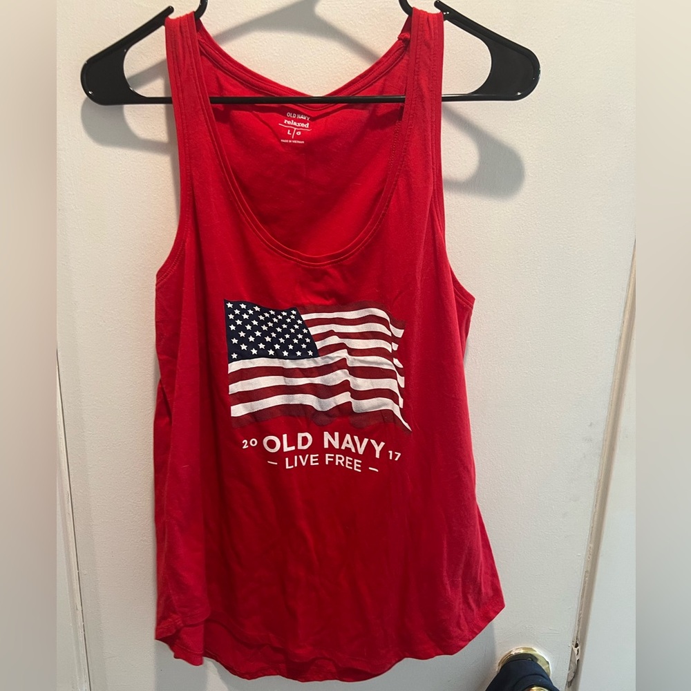 Old Navy, American pride tank top